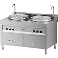 Bếp luộc mì đa năng công nghiệp CHINENG CN-8146-STL-D50×2-12