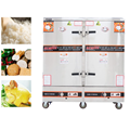 Tủ nấu cơm 24 khay dùng gas OKASU NS-THVNG24K304