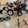 Máy cày ngồi lái 2 cầu 4 bánh động cơ dầu 195