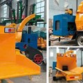 Máy băm nghiền cành cây sân vườn cỡ lớn di động HY-6145