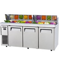 Bàn mát Salad 3 cánh có nắp đậy 1m8 Skipio SHR18-3 