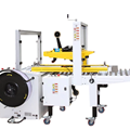 Máy đóng gói và niêm phong thùng carton tích hợp (gập nắp thủ công) LT-FJ-1A-101A