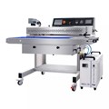 Máy hàn miệng túi liên tục Hualian FRJ-1120WH (có chức năng hút khí & bơm khí) tích hợp máy khắc laser UV/CO2