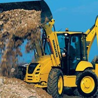 Máy xúc đào Komatsu WB97S 