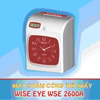 Máy chấm công thẻ giấy Wise Eye WSE-2600A