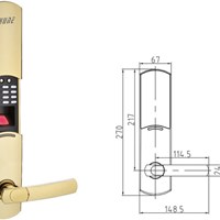 Khóa vân tay mã số 9000BP-F