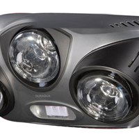 Đèn sưởi nhà tắm Duraqua 3 bóng D3B