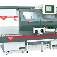 Máy tiện CNC băng phẳng MASTURN 54