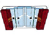 Cửa tượt xếp SINIL - TELESCOPIC DOOR 