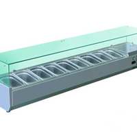 Tủ lạnh trưng bày cho pizza Firscool G-VRX1800/330