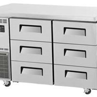 Bàn mát 6 ngăn kéo Turbo Air KUR12-3D-6
