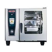 Lò hấp nướng đa năng dùng gas 6 khay GN 1/1, Rational SCC WE 61