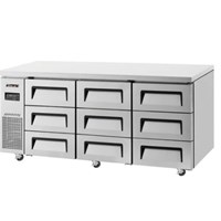 Bàn mát 9 ngăn kéo Turbo Air KUR18-3D-9