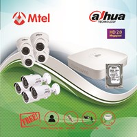 Trọn bộ Camera Dahua 4 mắt Full HD 2.0M DHI-XVR4104C