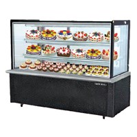 Tủ trưng bày bánh lạnh kính vuông đen BERJAYA  RCS 5SB