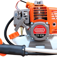 MÁY CẮT CỎ OSHIMA 330 CAM XÁM