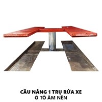 Cầu Nâng Rửa Xe Ô Tô 1 Trụ Âm Nền Chữ H TT-4000A