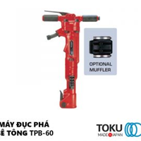 Máy Đục Bê Tông Giảm Thanh Toku TPB-60 Nhật Bản