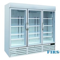 Tủ đông đứng 3 cánh kính Firscool G-D1400