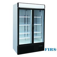 Tủ đông đứng 2 cánh kính Firscool G-D800