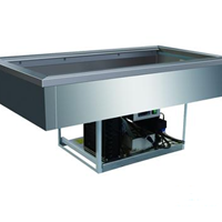 Quầy làm mát tĩnh giữ lạnh thực phẩm Firscool G-GN4CF