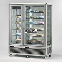 Tủ trưng bày và bảo quản bánh 2 cửa đứng OKASU BX-1200LC