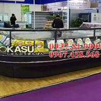 Tủ trưng bày siêu thị OKASU OKS-09ES-A-2.5M