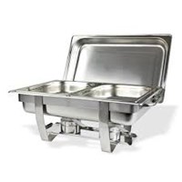 Nồi Buffet Chữ Nhật Giá Rẻ 2 Ngăn Nắp Rời NF2111-2