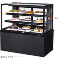 Tủ trưng bày bánh WOOSUNG GWBKRF-CF1100H