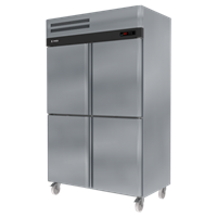 Tủ mát đứng inox 4 cửa Sanden SRR3-1327-AR