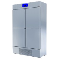 Tủ mát 4 cánh inox Sanden Intercool SPS-0903 (810 lít)