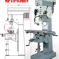 Máy khoan phay Inverter có ta rô MPTS-45GEV