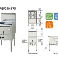 Bếp chiên FUJIMARK FGF21NB75