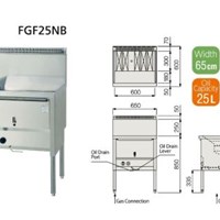 Bếp chiên FUJIMARK FGF25NB