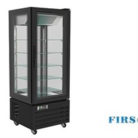 Tủ đông trưng bày 4 mặt kính Firscool G-LDC400