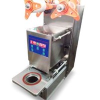 Máy dán miệng cốc tự động KUNBA FG-100III