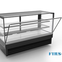 Tủ trưng bày bánh kính vuông Firscool DSFL2000