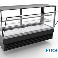 Tủ trưng bày bánh kính vuông Firscool DSFL2400-27