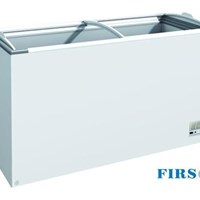 Tủ đông nằm nắp kính cong phẳng Firscool G-F400 FCG