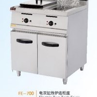 Bếp chiên nhúng 2 bồn kèm tủ Wailaan FE-700