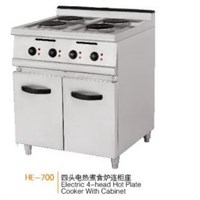 Bếp nấu 4 miệng kèm tủ Wailaan HE-700