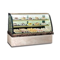Tủ trưng bày bánh kính cong Kinco SRM3