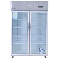 TỦ MÁT INOX 2 CÁNH QUẠT SNOW VILLAGE LC-1200CF