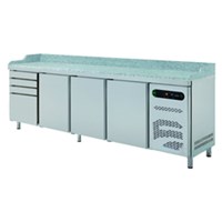 BÀN MÁT INOX PIZZA ASBER 291 LÍT GTP-8-250-34