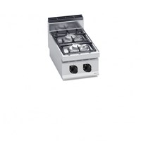 Bếp Âu 2 Họng Đốt Dùng Gas Bertos G7F2BPW 