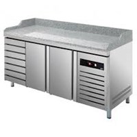 BÀN MÁT INOX PIZZA ASBER 194 LÍT GTP-8-200-27 LR