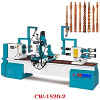 Máy tiện gỗ cnc 2 trục tự động CW-1520-2