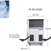 Máy làm đá vảy Bar Line Scotsman BF80 GB