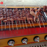 BẾP NƯỚNG GA BBQ 6 HỌNG NƯỚNG HẢI SẢN