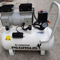 Máy Nén Khí Không Dầu, Giảm Âm Pegasus TM-OF600-25L